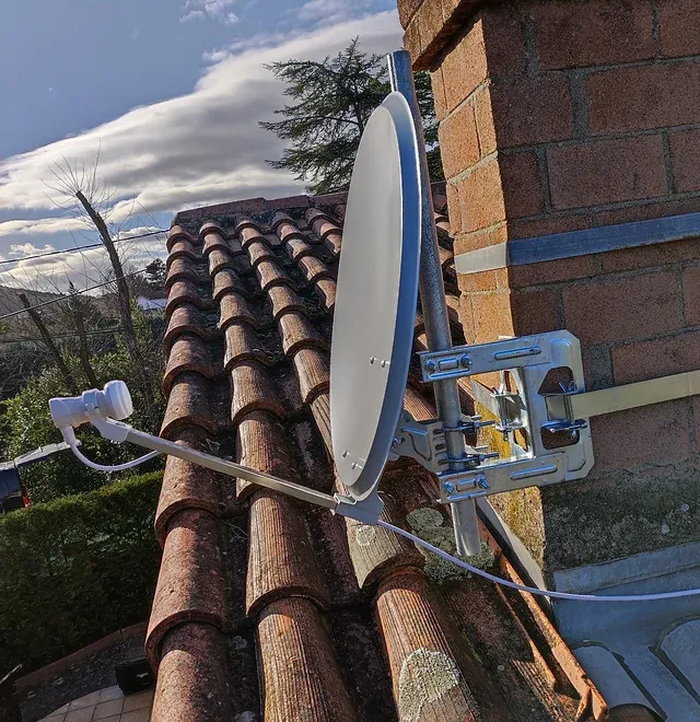Réglage d'une parabole satellite