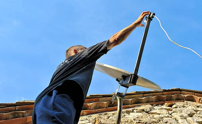 Réparation d'antenne télévision